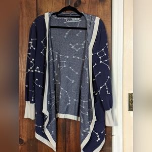 ThinkGeek constellation cardigan